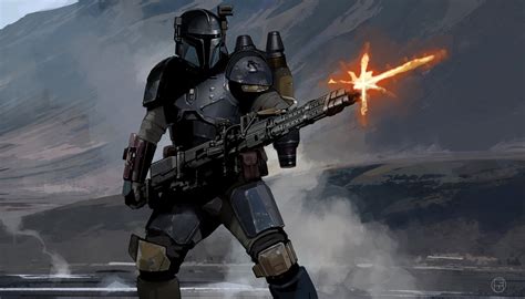 3840x2160 Resolution Mandalorian Concept Art 4K Wallpaper - Wallpapers Den