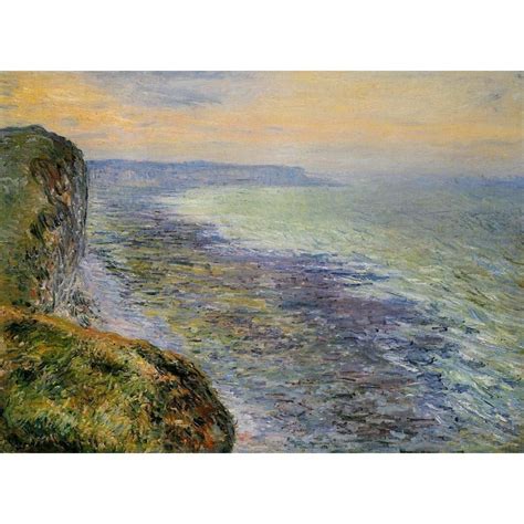 Best Claude Monet Paintings Of Seascape Near Fecamp Handmade Canvas Art ...