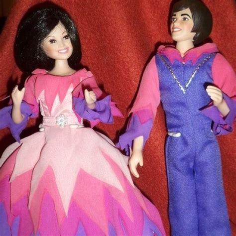 Donnie & Marie "Barbie"-type dolls... Donnie was my one boy doll... so ...