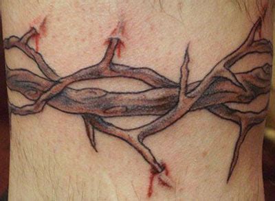 Tattoo Gallery: crown of thorns tattoo around arm picture