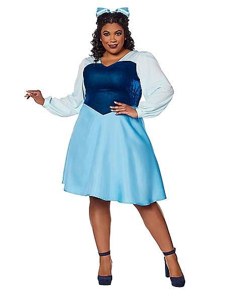 Adult Ariel Blue Dress Costume - Disney Princess - Spirithalloween.com