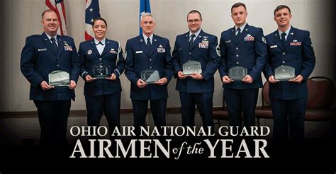 Ohio Air National Guard honors outstanding Airmen of Year