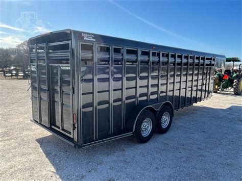 2023 RANCH KING 2023 RANCH KING 6'6"X6'8"X24' TANDEM GOOSENECK STO For ...