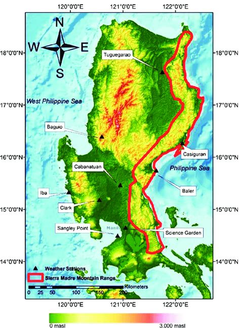 Sierra Madre Philippines Map - Carina Vivienne