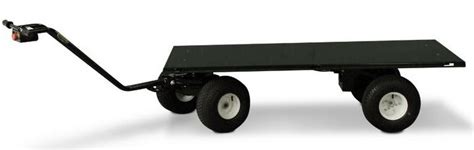 X-Long Electric Powered Flatbed Cart