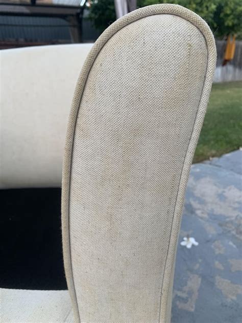 Cleaned fabric chair and it changed color?? : r/CleaningTips