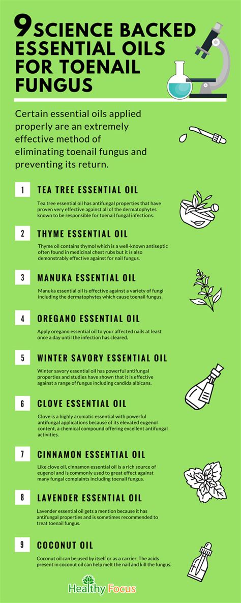 11 Science Backed Essential Oils for Toenail Fungus - Healthy Focus