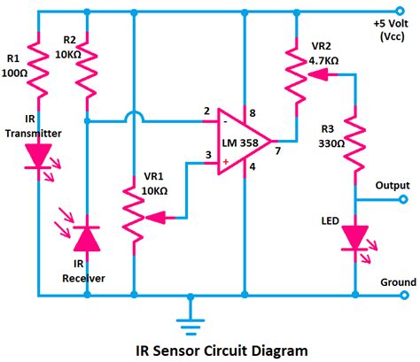 Ir Sensor Circuit Diagram