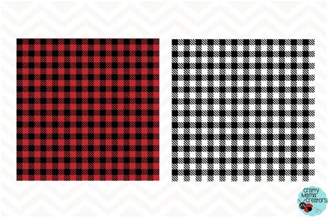 Buffalo Plaid SVG, Plaid SVG, Buffalo Plaid Seamless Pattern (661443 ...