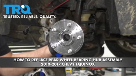 How To Replace Rear Wheel Bearing Hub Assembly 2010-17 Chevrolet ...