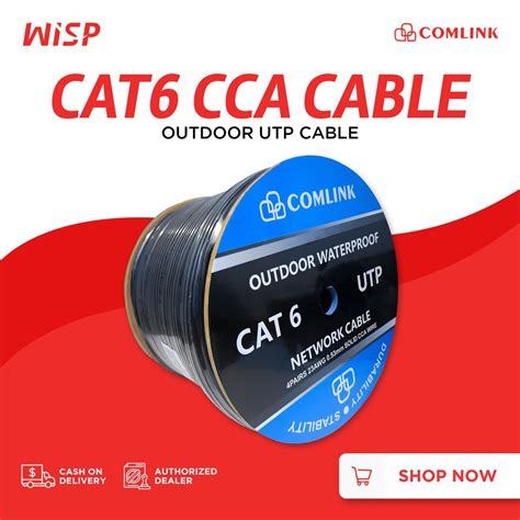 Brand new！COMLINK OUTDOOR/INDOOR CAT6 SOLID CCA UTP ETHERNET LAN ...