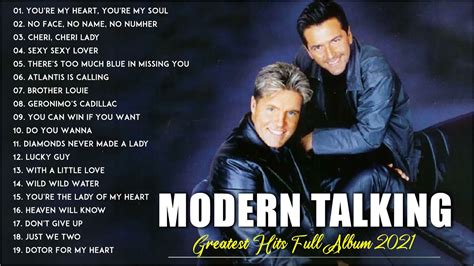 Modern Talking Greatest Hits Full Album Live Best Of Modern Talking ...