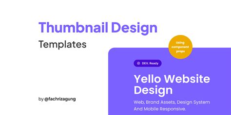 Thumbnail Design Templates | Figma Community