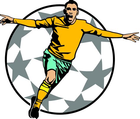 Goal Celebration Soccer Vector | FreeVectors