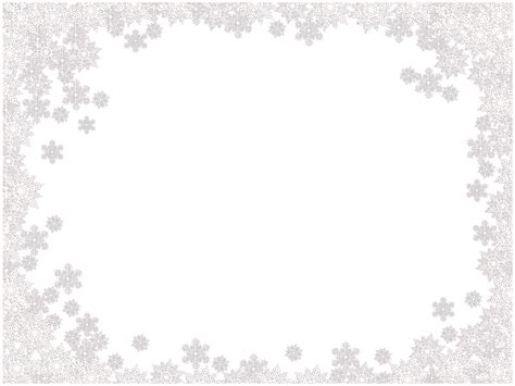 Lace Black and white Pattern - Snowflakes Border Frame Png Image png ...