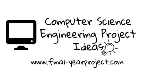 2020-2021 Computer Science Engineering Project Ideas - Free Final Year ...