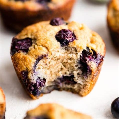 Paleo Blueberry Muffins - JoyFoodSunshine