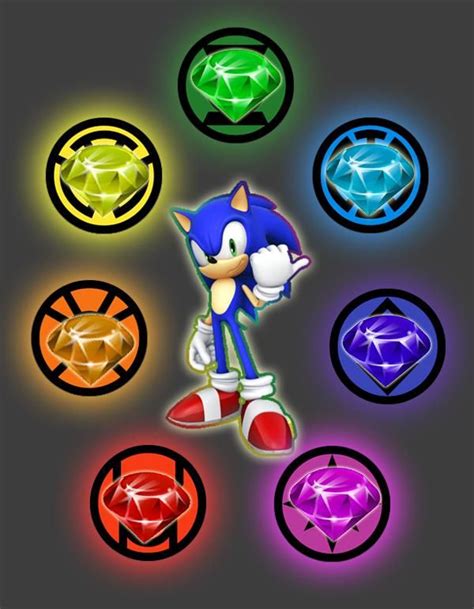 Sonic Chaos Emeralds Real