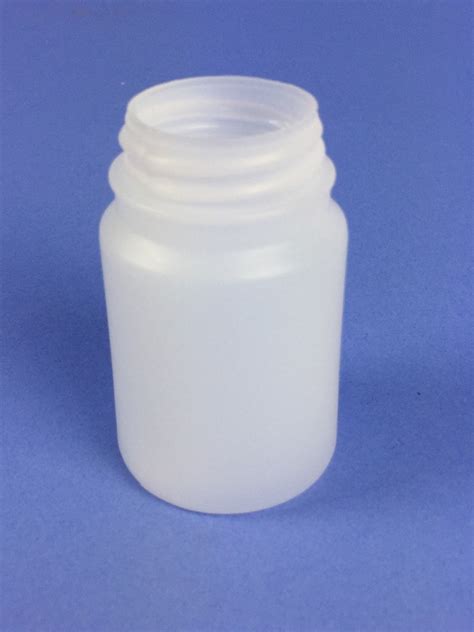 Plastic Bottle HDPE 50ml Wide Neck WN1 - Bristol Plastics & Containers ...