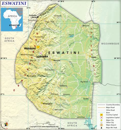 What are the Key Facts of eSwatini? | eSwatini Facts - Answers