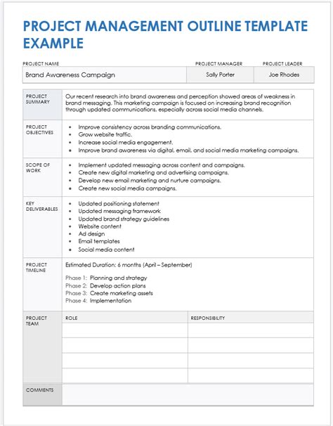 Free PDF Project Management Templates | Smartsheet