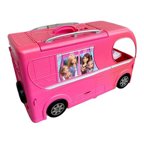 Pre Loved, 2014 Pink, Barbie Pop Up, RV Camper Girls Camping Toy ...