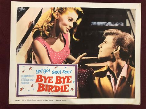 BYE BYE BIRDIE LOBBY CARD MOVIE POSTER 1963 | Bye bye birdie, Bye bye ...