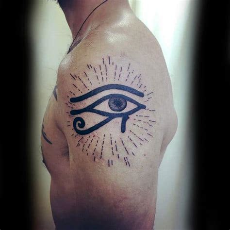 Eye Of Horus Tattoo Shoulder Meaning - Infoupdate.org