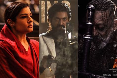 KGF Chapter 2 Character Posters Showcase Stellar Cast of Sequel