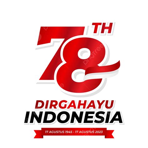 Oficjalne Logo Hut Ri 78 Z Okazji Dnia Niepodległości Indonezji 2023 ...