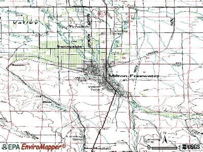 Milton Freewater Oregon Map - Osiris New Dawn Map