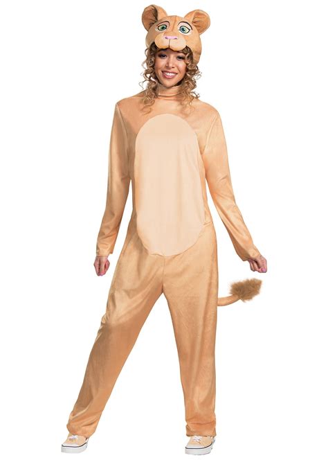 Disney Animated Lion King Nala Jumpsuit Costume for Women