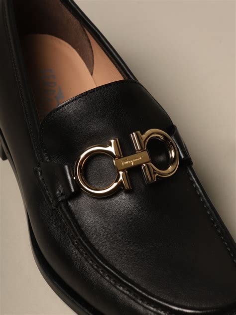 SALVATORE FERRAGAMO: Shoes men - Black | Loafers Salvatore Ferragamo ...