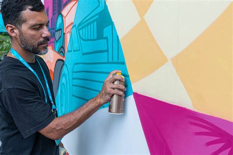 Live Painting for F1 Event in Miami – Los Angeles Mural Company ...