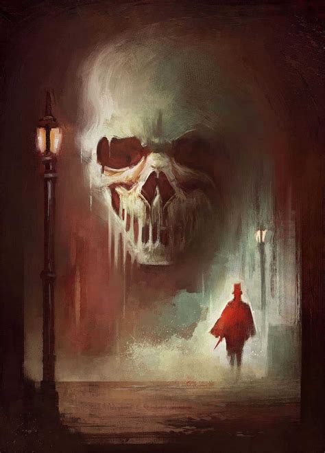 30 Spooky Digital Paintings for a Scary Halloween - Paintable