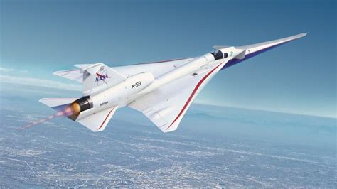 Nasa shows off 'quiet' new X-59 supersonic jet - BBC Newsround