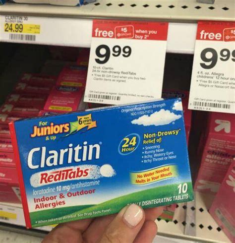 New Printable Claritin Coupons-Half off at Target!