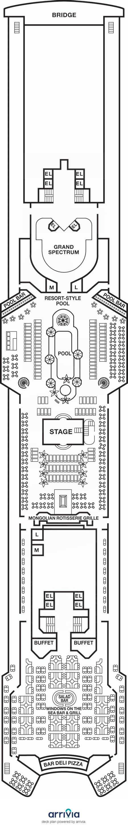 Carnival Fantasy Deck Plans