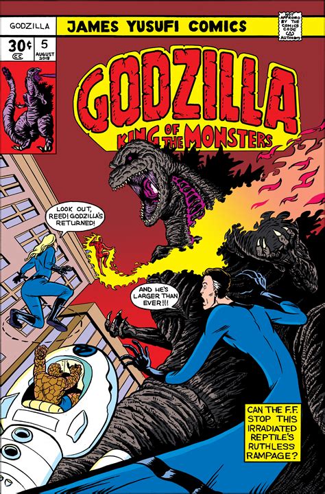 Godzilla Comic Books Marvel - Godzilla 1 Comic Book 3d Model - Check ...