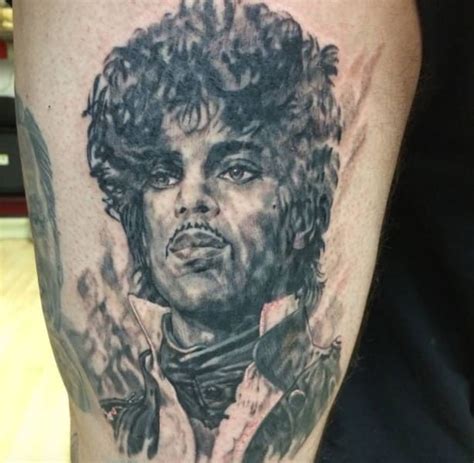 19 pretty epic Prince tattoos making us want to queue up 'Purple Rain ...