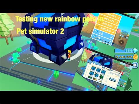 New rainbow pets in pet simulator 2 (EP2) - YouTube