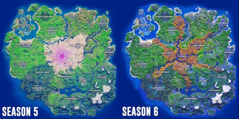 Fortnite Map Season 17 : Chapter 2, Season 1 (Season 11) V11.00 Early ...