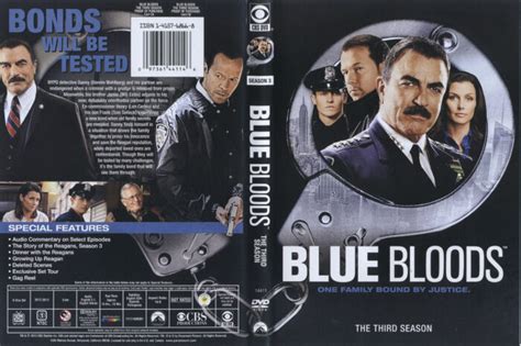 Blue Bloods: The Third Season R1 DVD Cover & Labels - DVDcover.Com