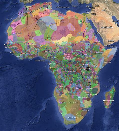 Culture Map Of Africa - Aloise Marcella