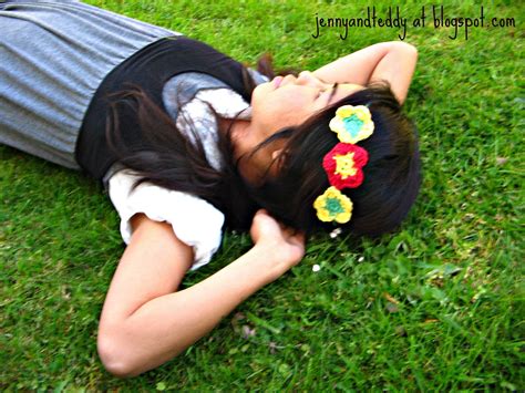 flowers headband tutorial