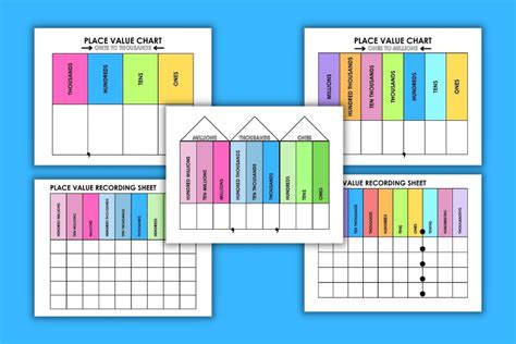 Free Printable Place Value Charts