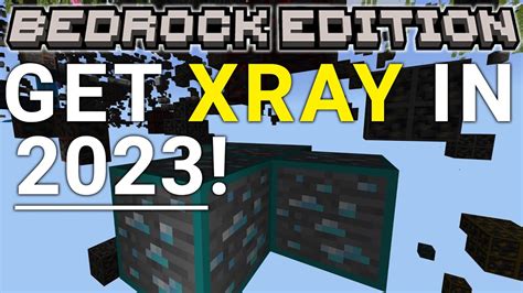 X Ray For Minecraft Bedrock Pc