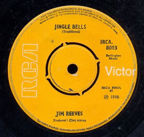 Jim Reeves – Jingle Bells – Vinyl (7", 45 RPM, Single), 1968 [r6806458 ...