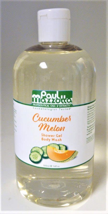 Fruitceuticals Cucumber Melon Shower Gel Body Wash, 16-ounce – Paul ...