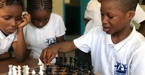 Black Children Playing Chess · Free Stock Photo